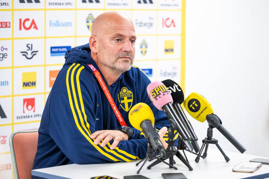 Assistant coach Magnus Wikman of the Swedish women's