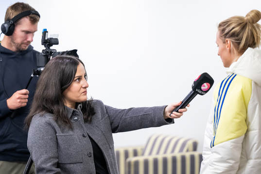 Jennifer Kücükaslan, of Swedish broadcaster Viaplay,