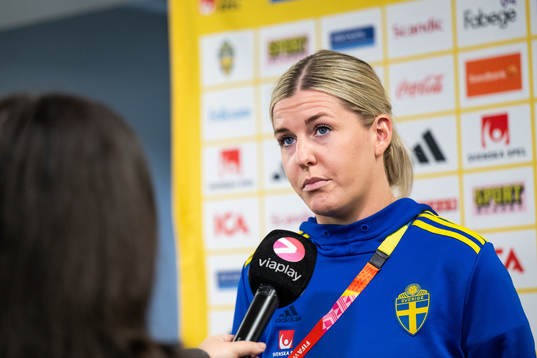 Olivia Schough of the Swedish women's national football