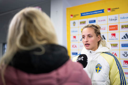 Nathalie Björn of the Swedish women's national football