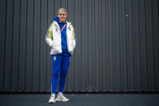 Olivia Schough of the Swedish women's national football