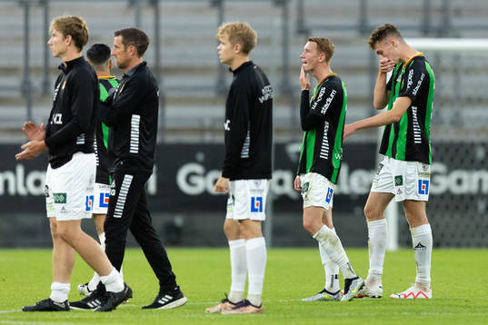 GAIS Julius Lindberg och Anes Cardaklija deppar