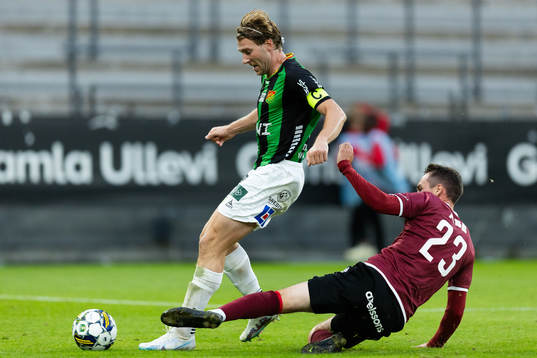 GAIS August Wängberg och Västerås SKs Filip Tronet