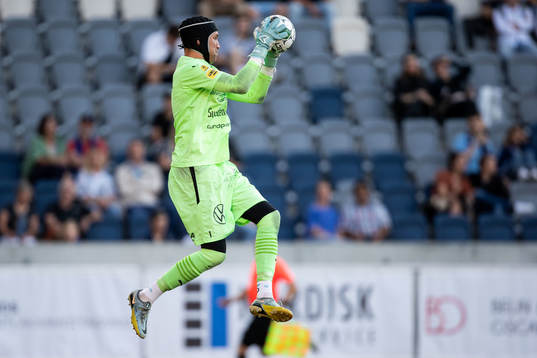 Mjällbys målvakt Noel Törnqvist