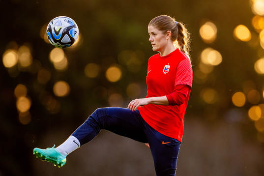 Maren Mjelde of the Norwegian women’s national football