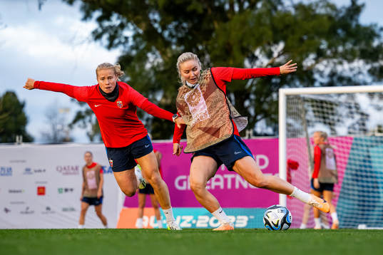 Julie Blakstad and Anna Langås Jøsendal of the Norwegian