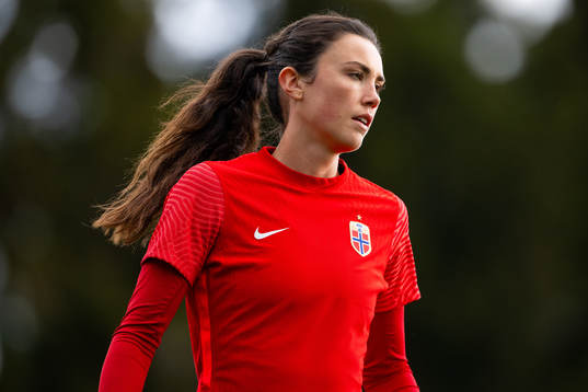 Ingrid Syrstad Engen of the Norwegian women’s national