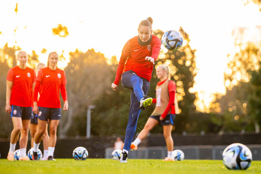 Caroline Graham Hansen of the Norwegian women’s national