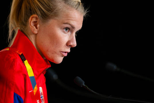 Ada Hegerberg of the Norwegian women’s national football