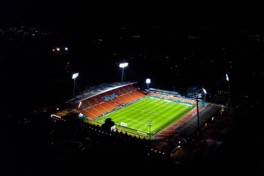 General view of Waikato Stadium