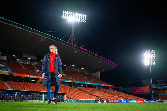 Ada Hegerberg of the Norwegian women’s national football