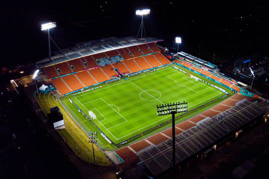 General view of Waikato Stadium