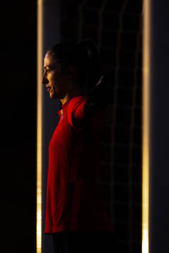 Goalkeeper Cecilie Fiskerstrand of the Norwegian women’s