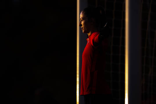 Goalkeeper Cecilie Fiskerstrand of the Norwegian women’s
