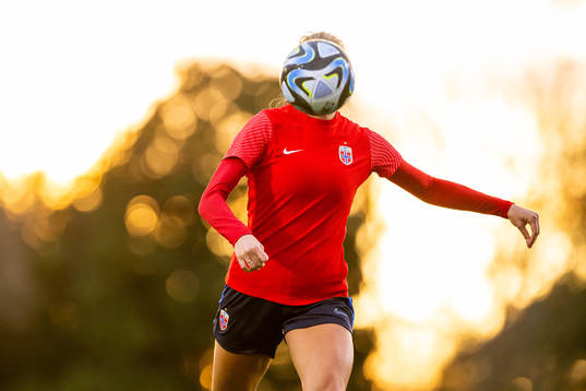 Guro Bergsvand of the Norwegian women’s national football
