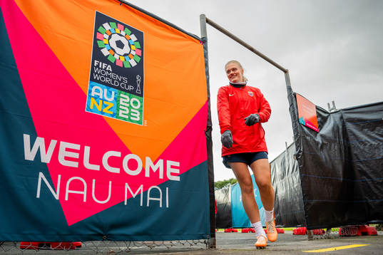 Mathilde Harviken of the Norwegian women’s national