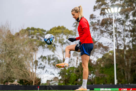 Ada Hegerberg of the Norwegian women’s national football