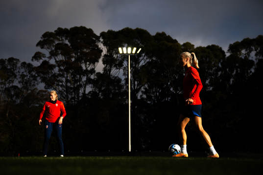 Julie Blakstad and Anja Sønstevold of the Norwegian