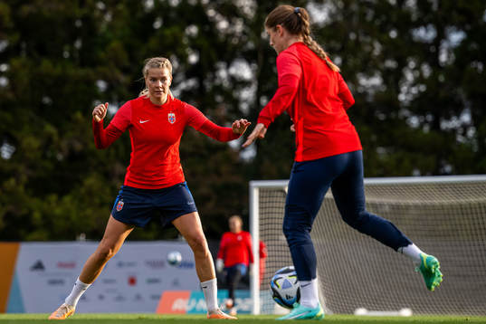 Ada Hegerberg of the Norwegian women’s national football
