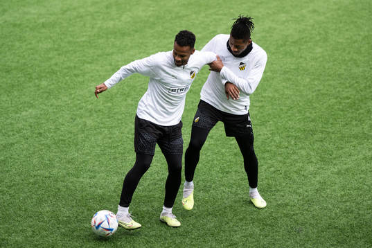 Ola Kamara and Franklin Degaulle Tebo Uchenna