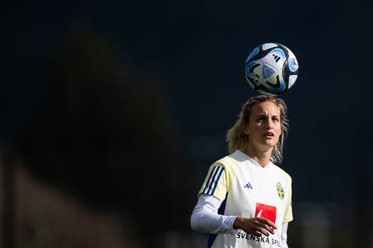 Nathalie Björn of the Swedish women’s national football