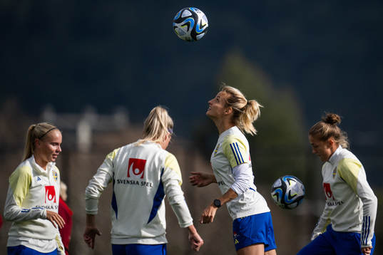 Nathalie Björn of the Swedish women’s national football