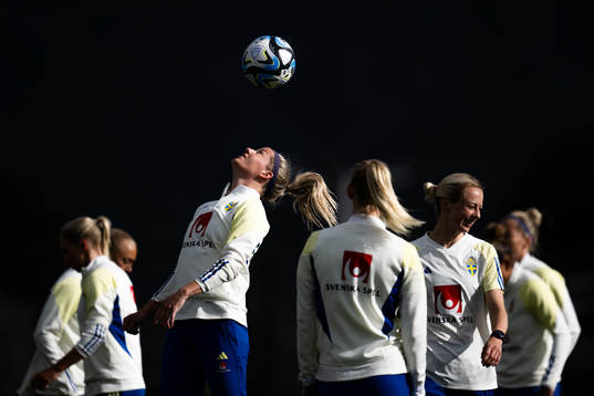 Olivia Schough of the Swedish women’s national football