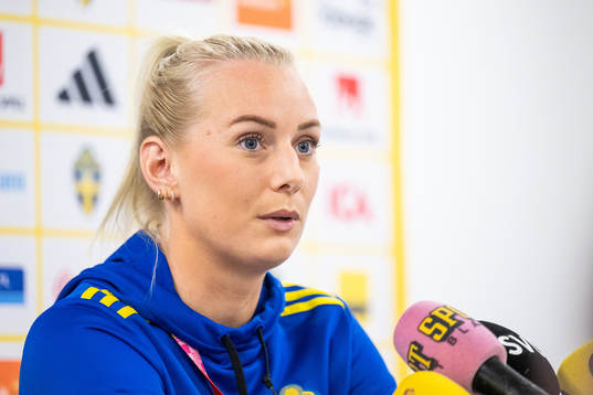 Stina Blackstenius of the Swedish women's football team at