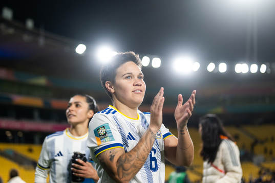 Tahnai Annis of Philippines celebrates