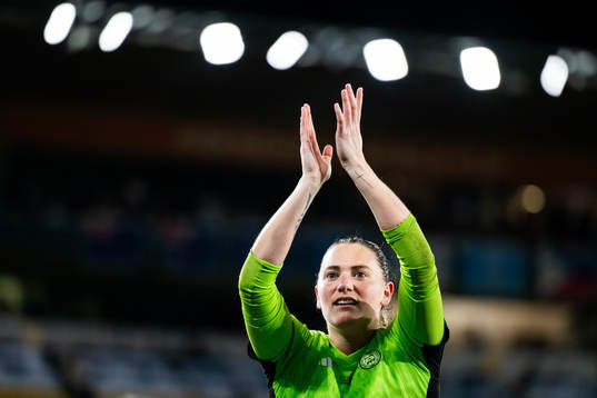 Goalkeeper Olivia McDaniel of Philippines celebrates