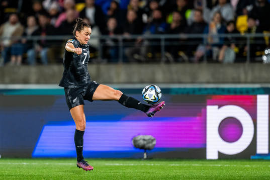 Ali Riley of New Zealand