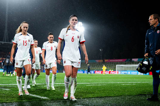 Amalie Eikeland and Maren Mjelde of Norway