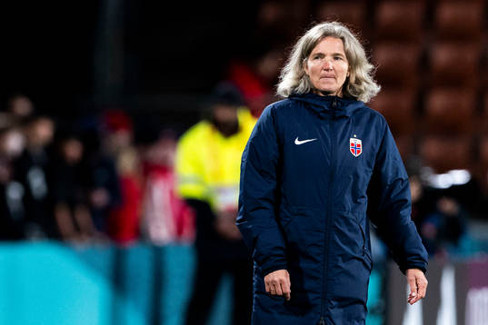 Head coach Hege Riise of Norway