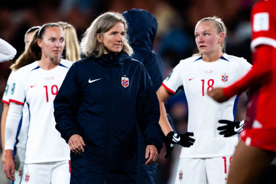 Head coach Hege Riise of Norway