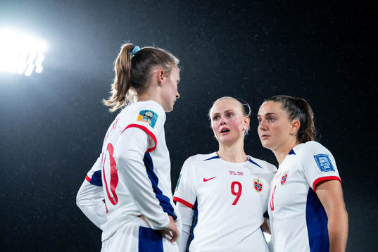 Caroline Graham Hansen, Karina Sævik and Vilde Bøe Risa