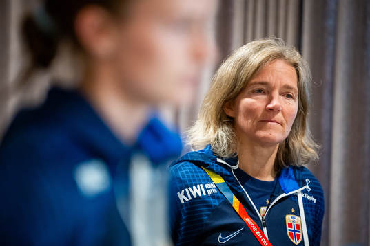 Hege Riise, head coach of the Norwegian women’s national