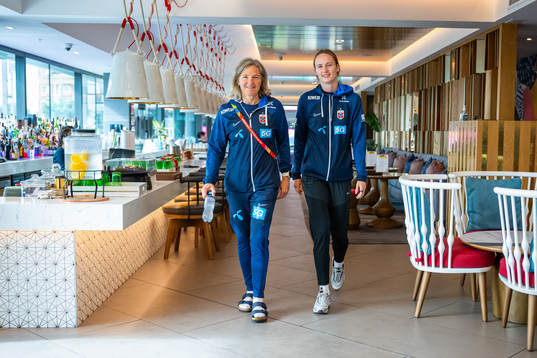 Hege Riise, head coach of the Norwegian women’s national