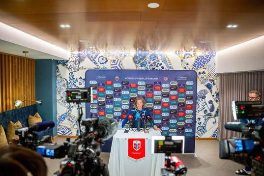 Hege Riise, head coach of the Norwegian women’s national