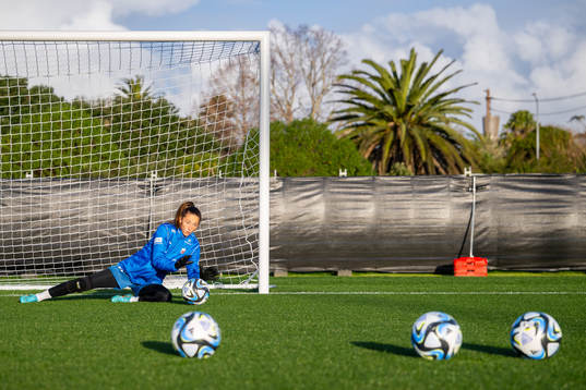 Goalkeeper Cecilie Fiskerstrand of the Norwegian women’s