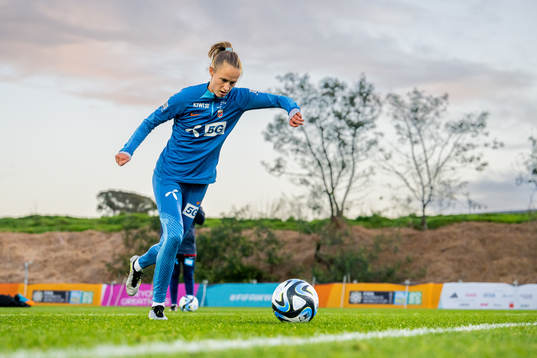 Caroline Graham Hansen of the Norwegian women’s national