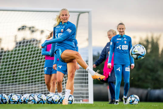 Guro Bergsvand of the Norwegian women’s national football