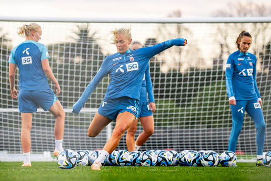 Guro Bergsvand of the Norwegian women’s national football