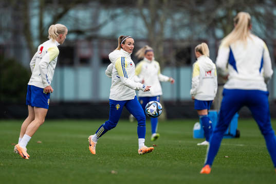 Kosovare Asllani of the Swedish women's national football