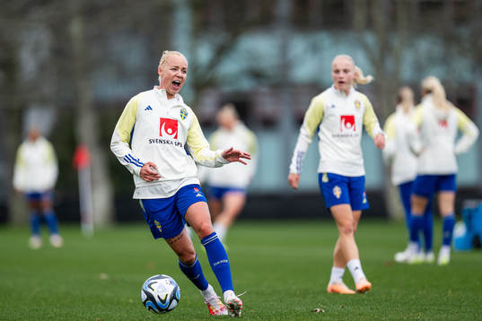 Caroline Seger of the Swedish women's national football