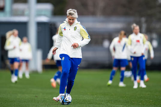 Lina Hurtig of the Swedish women's national football team