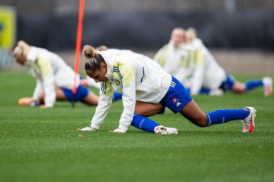 Madelen Janogy of the Swedish women's national football