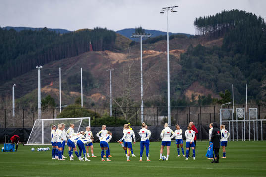 Players of the Swedish women's national football team