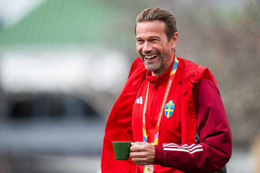 Coordinator Magnus Andersson of the Swedish women's