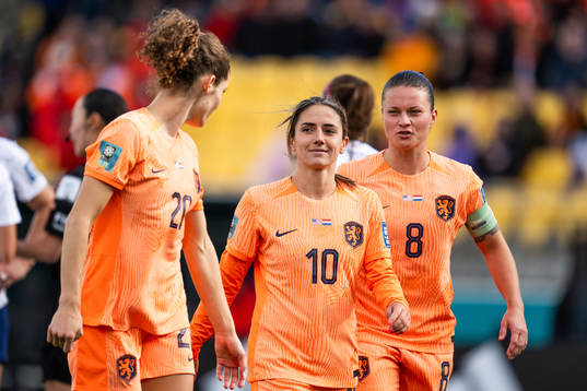 Dominique Janssen, Danielle van de Donk and Sherida Spitse