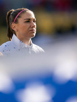 Alex Morgan of USA